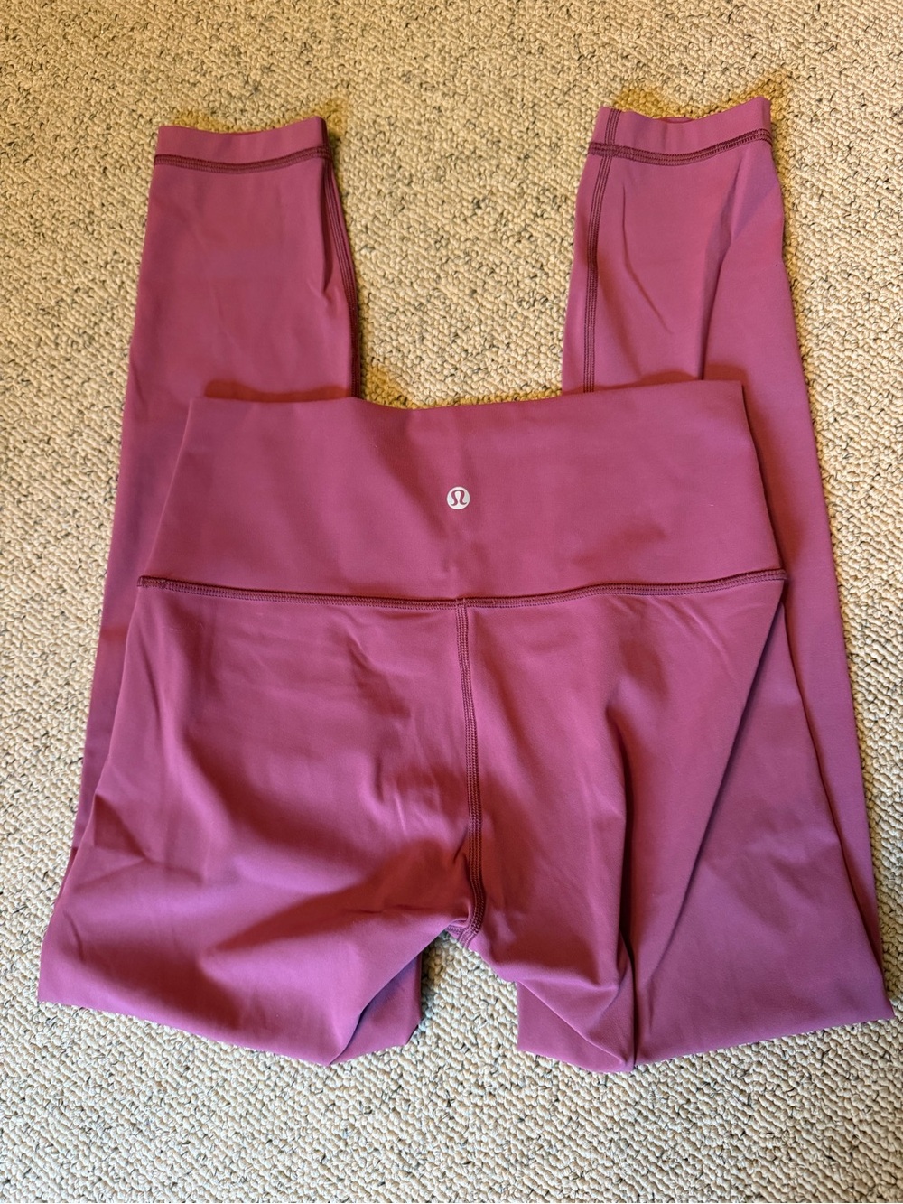 lululemon High-Rise Leggings in Mauve